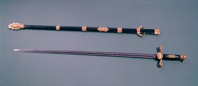 Espada de doble filo de un general en comando durante el golpe de estado en Saint Cloud el 18 brumario año 8 (9 de noviembre de 1799) de Nicolas Noel Boutet